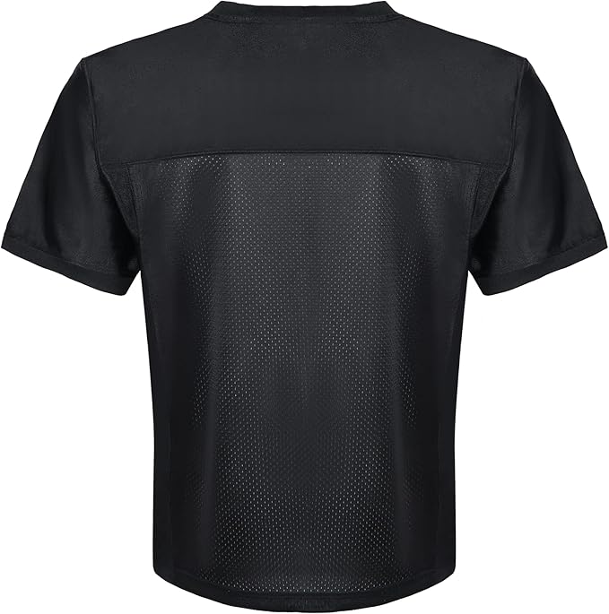 Sleek Black Soccer Jersey – Subtle Sophistication, Ultimate Performance