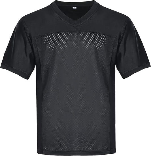 Sleek Black Soccer Jersey – Subtle Sophistication, Ultimate Performance